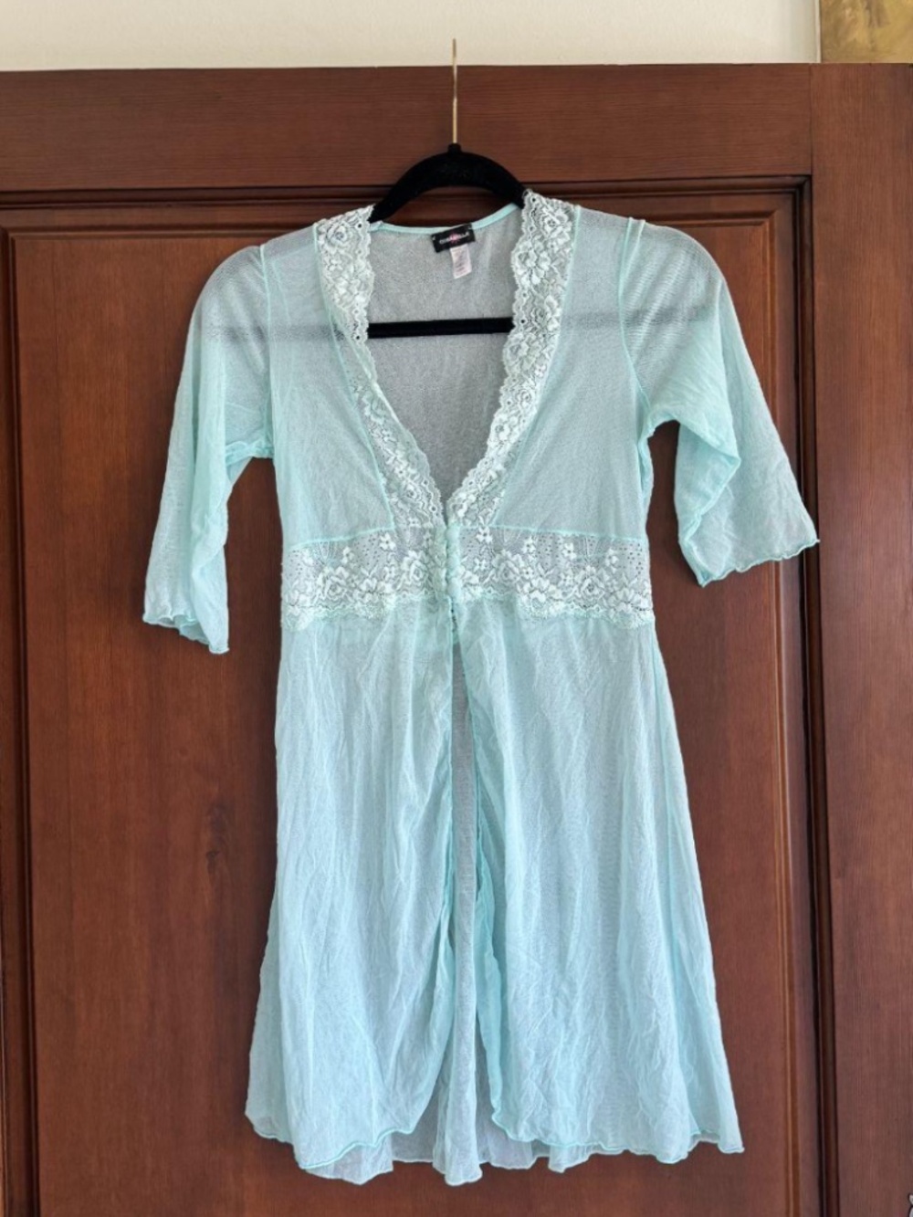Cosabella lace slip/robe